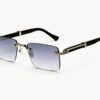 Bust Out Eyewear Clyde Argento-Nero